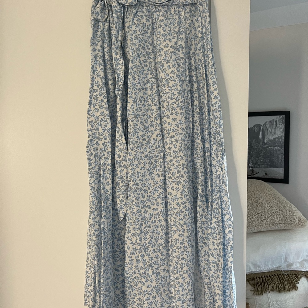 Rhythm Floral Blue Skirt